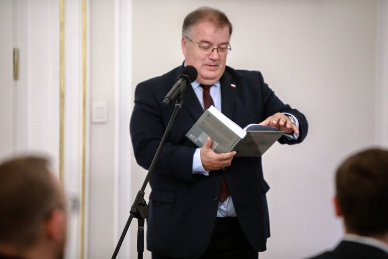 A discussion on "Poland and Ukraine in the 1930s and 1940s – 25 years of archival and historical cooperation" at the Belweder Palace; 14 Warsaw September 2021