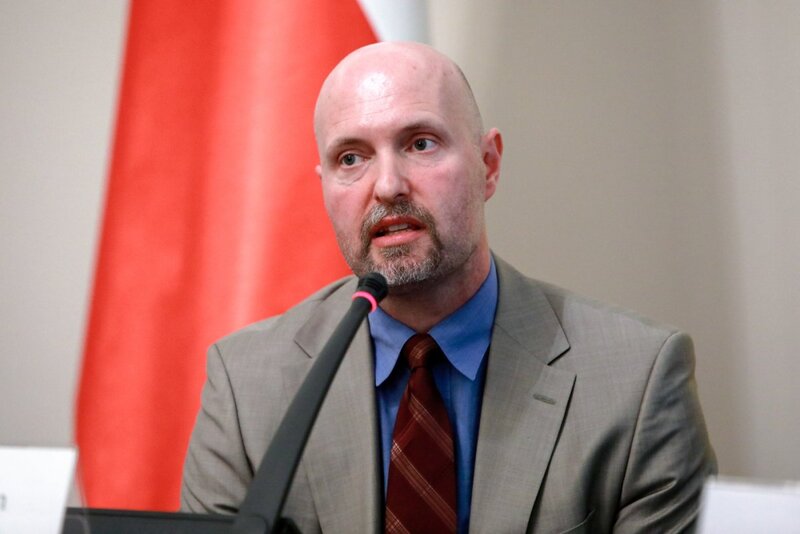 A discussion on "Poland and Ukraine in the 1930s and 1940s – 25 years of archival and historical cooperation" at the Belweder Palace; 14 Warsaw September 2021