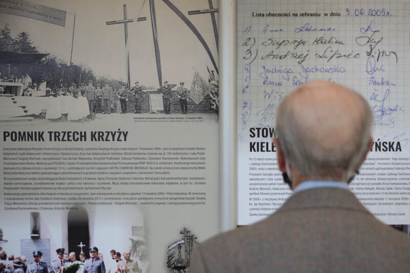 The opening of the "Guarding the Memory. 30 years of the Kielce Katyn Families Association” exhibition – Kielce, 15 September 2021
