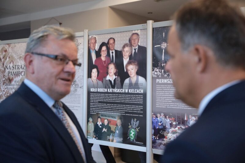 The opening of the "Guarding the Memory. 30 years of the Kielce Katyn Families Association” exhibition – Kielce, 15 September 2021