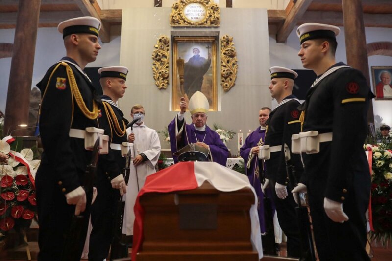 The funeral of Antoni Wąsowicz "Roch" – Golczewo, 16 September 2021