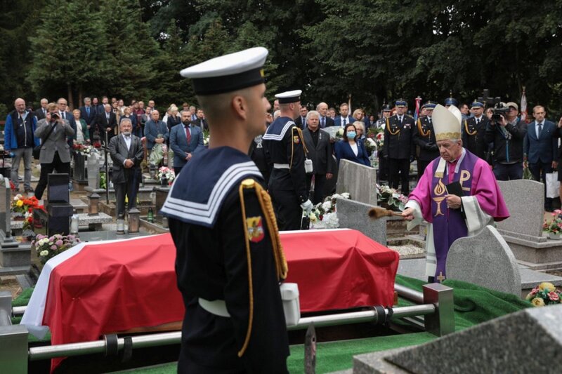 The funeral of Antoni Wąsowicz "Roch" – Golczewo, 16 September 2021
