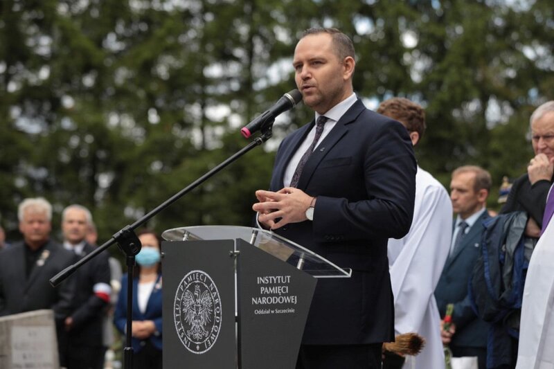 The funeral of Antoni Wąsowicz "Roch" – Golczewo, 16 September 2021
