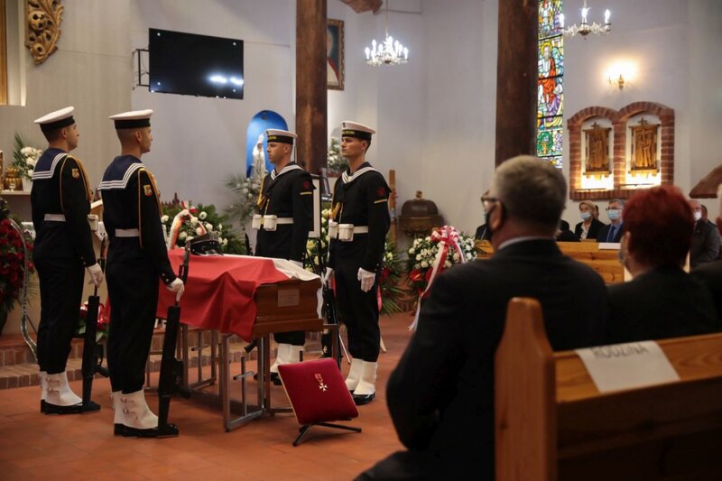 The funeral of Antoni Wąsowicz "Roch" – Golczewo, 16 September 2021