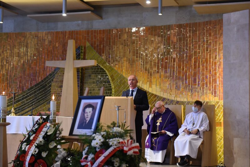 Memorial service of anti-communist resistance soldiers Franciszek Skrobol and Józef Wawrzyńczyk
