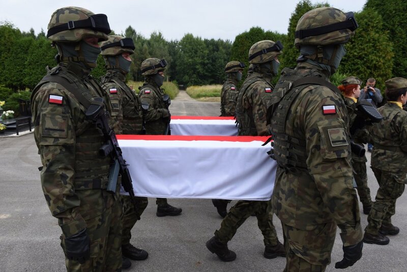 Memorial service of anti-communist resistance soldiers Franciszek Skrobol and Józef Wawrzyńczyk