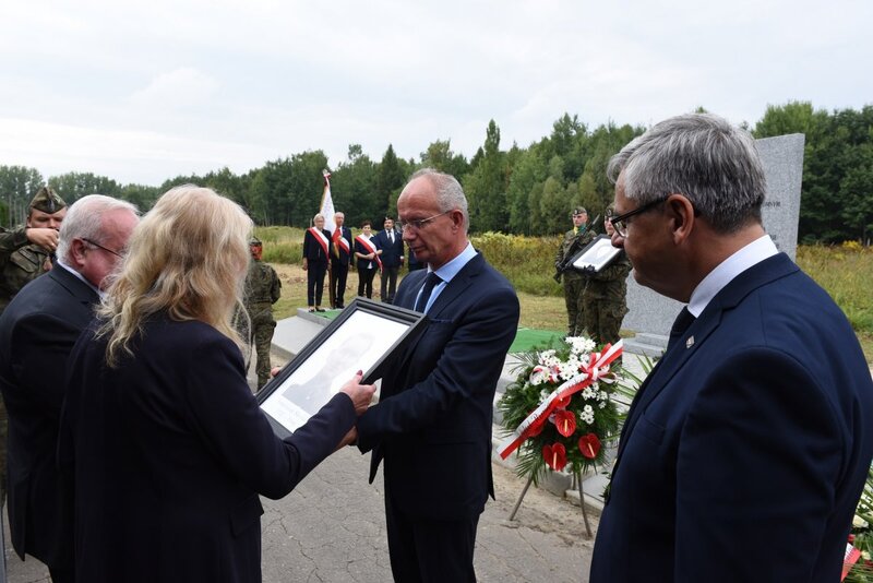 Memorial service of anti-communist resistance soldiers Franciszek Skrobol and Józef Wawrzyńczyk