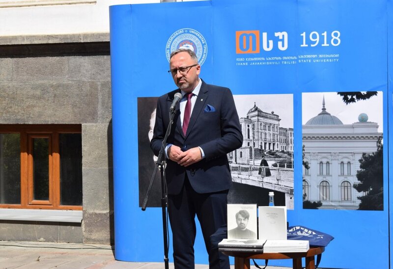 The IPN's delegation in Georgia. Photo: Warsaw University (Centre for East European Studies)