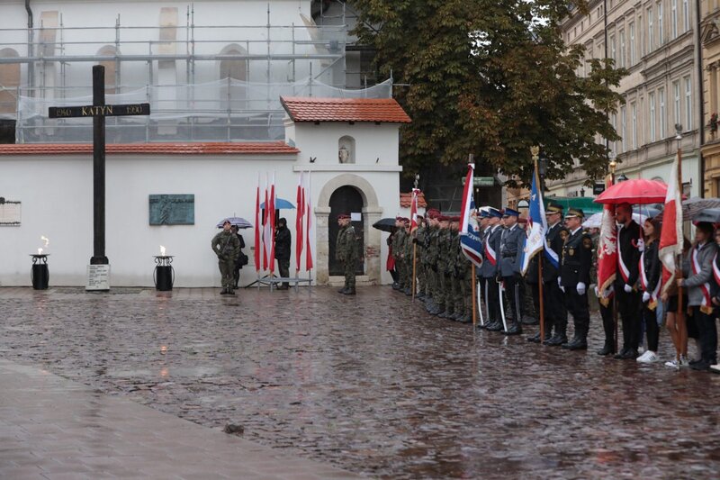 Celebrations in Cracow. Photo: Mikołaj Bujak (IPN)