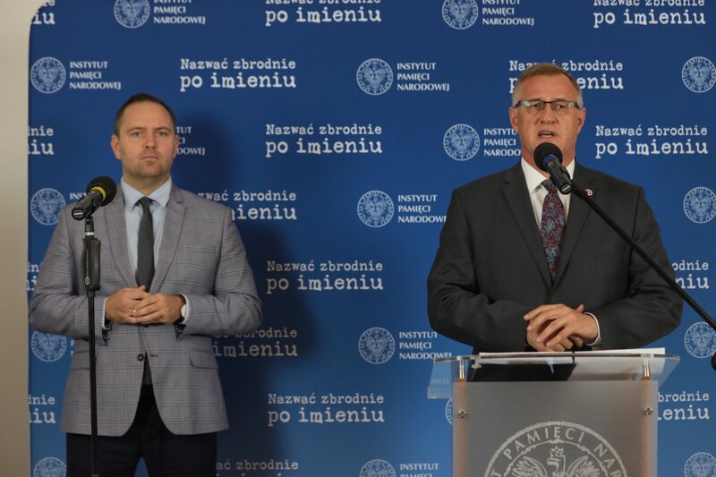 Criminal liability for judges and prosecutors press conference. Photo: Mikołaj Bujak (IPN)