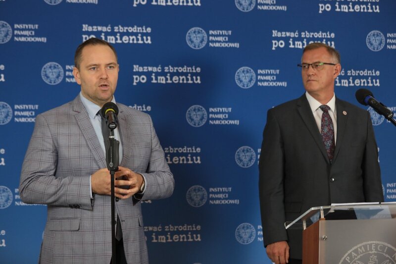Criminal liability for judges and prosecutors press conference. Photo: Mikołaj Bujak (IPN)