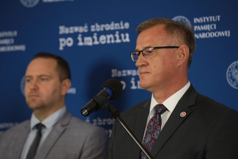 Criminal liability for judges and prosecutors press conference. Photo: Mikołaj Bujak (IPN)