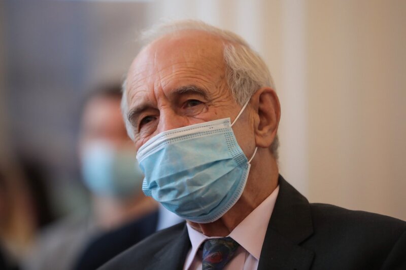 A meeting of the President of the IPN Karol Nawrocki, Ph.D. with young people, representatives of the Subcarpathian Voivode Veterans Council and representatives of the col. Łukasz Ciepliński Historical Club. Photo: Mikołaj Bujak IPN