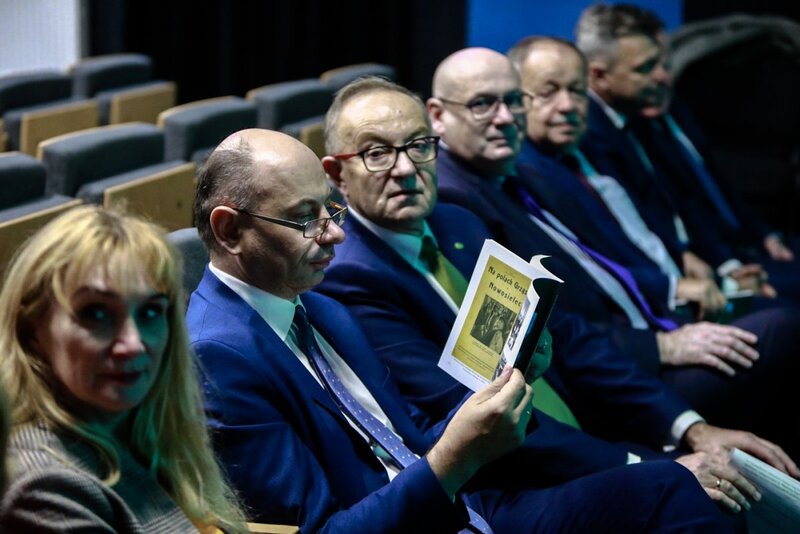 The unveiling of a tombstone on the grave of Bruno Gruszka in Radymno – 24 September 2021
