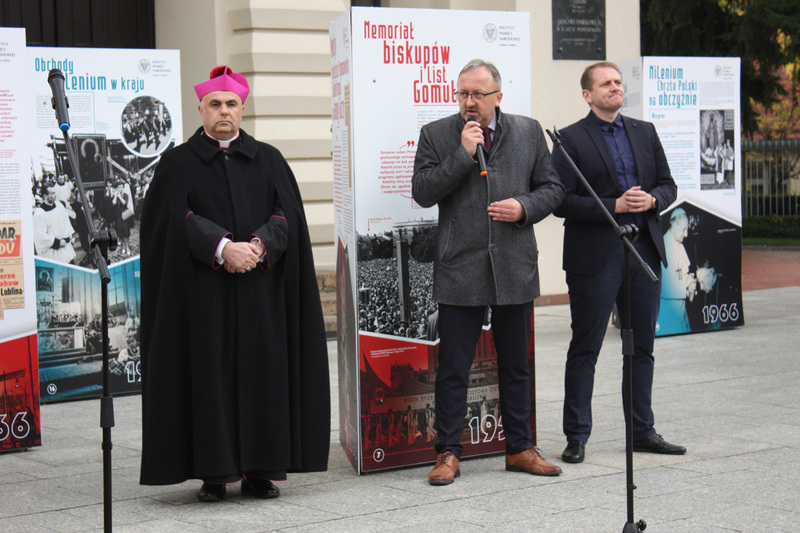 The opening of the exhibition "Fight for the Soul of the Nation. Around the Millennium of the Church and the Polish State 1956-1966 / 1967 "– Lublin, 24 September 2021