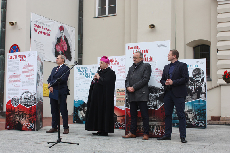 The opening of the exhibition "Fight for the Soul of the Nation. Around the Millennium of the Church and the Polish State 1956-1966 / 1967 "– Lublin, 24 September 2021