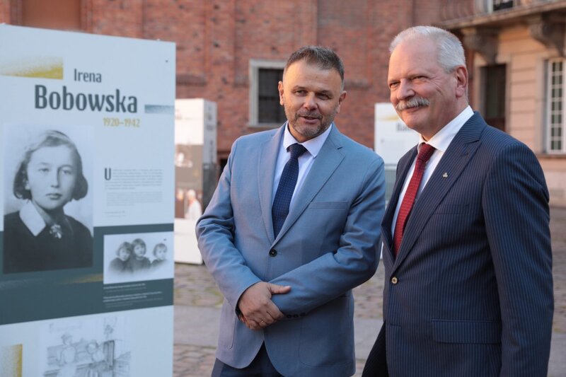 The opening of "The Baczyński Generation" exhibition. Photo: Mikołaj Bujak (IPN)