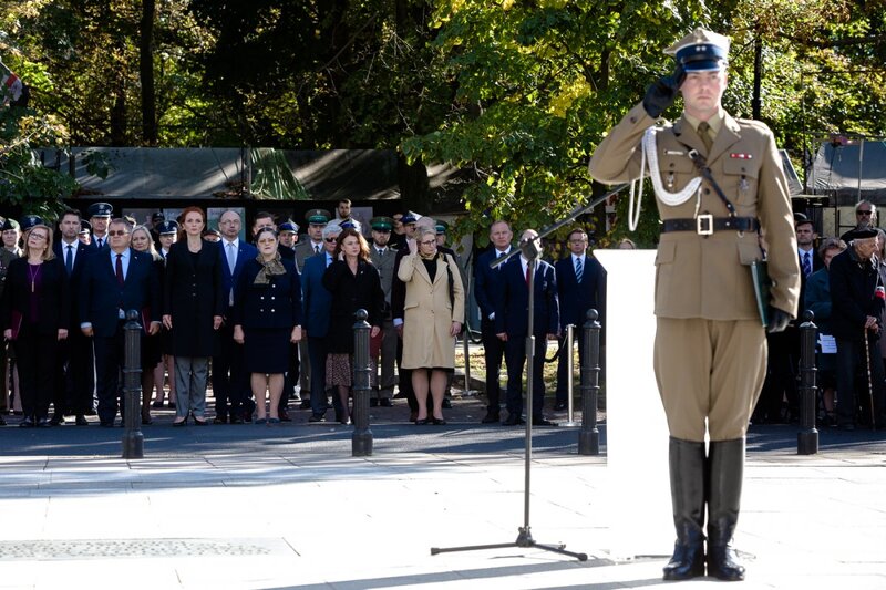27 September 2021 Polish Underground State anniversary celebrations in Warsaw; photo by Sławek Kasper
