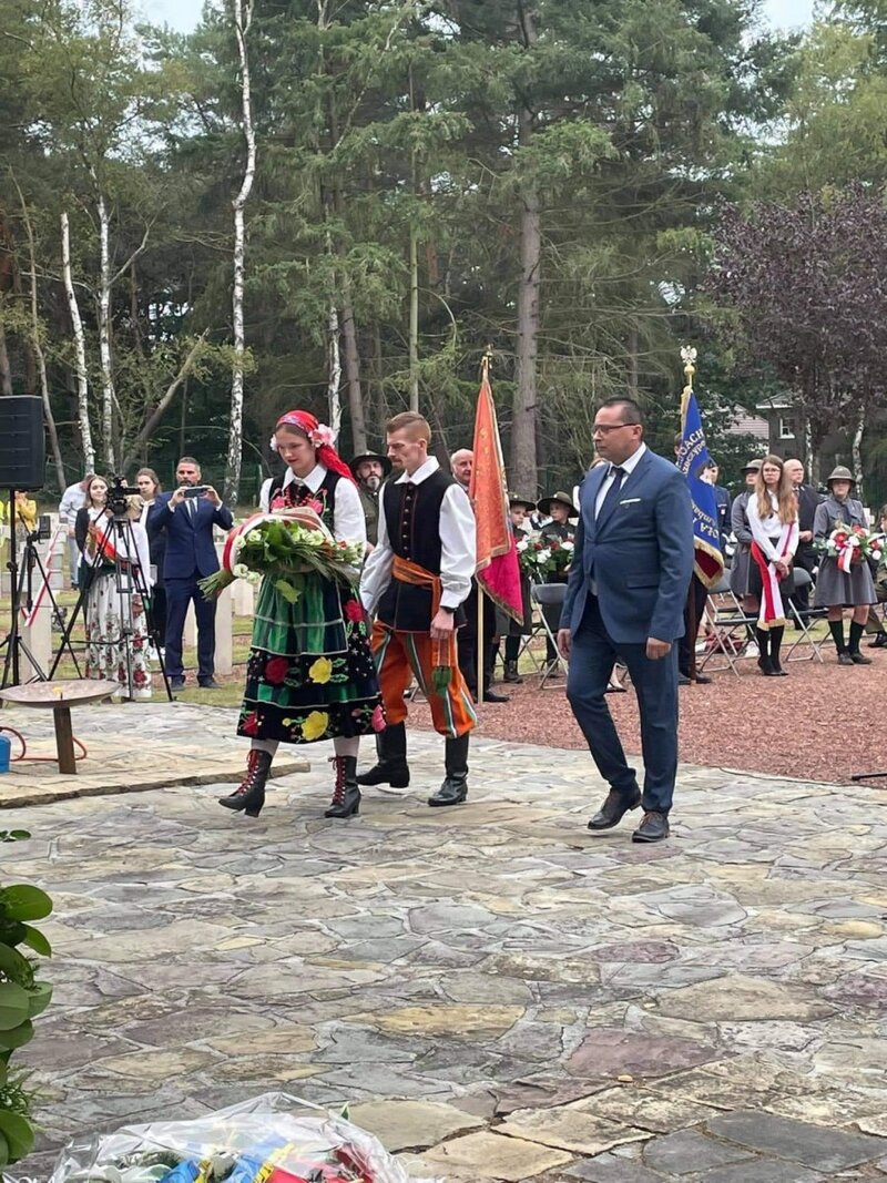 Celebrations at the Polish War Cemetery in Lommel (Belgium) – 26 September 2021