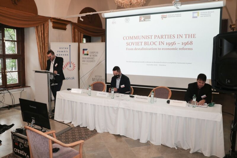 "Communist Parties in the Soviet Bloc in the Years 1956-1968. From de-Stalinization to Economic Changes" conference. Photo: UPN