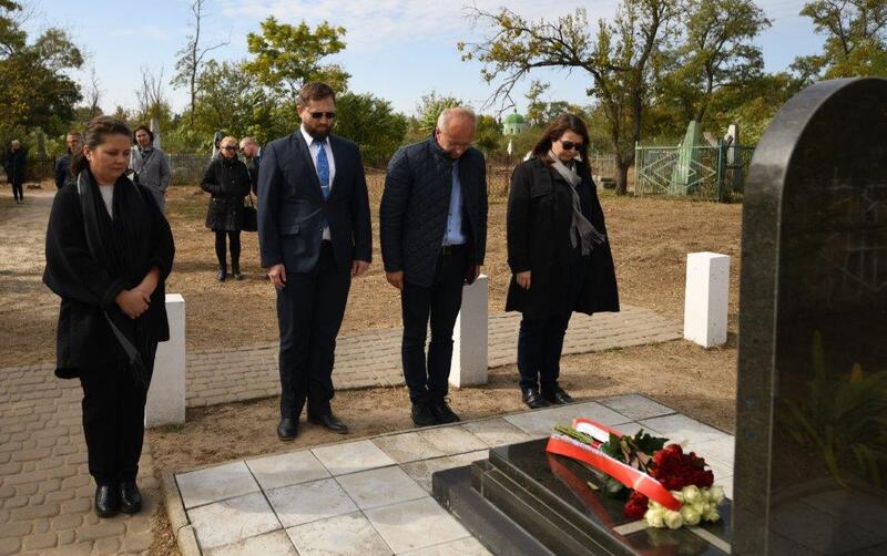 Office of Search and Identification leadership visiting Odessa