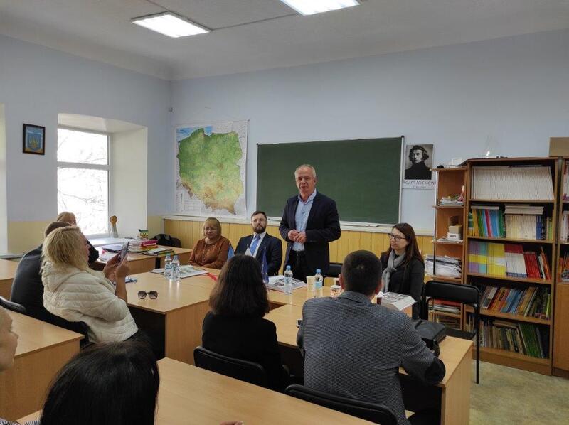 Office of Search and Identification leadership visiting Odessa