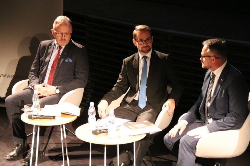The promotion of the book "Ludobójstwo Niemiec na Narodzie Polskim (1939-1945). Studium Historycznoprawne; Gdańsk, 7 October 2021