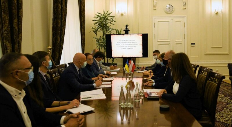 Office of Search and Identification leadership visiting Odessa