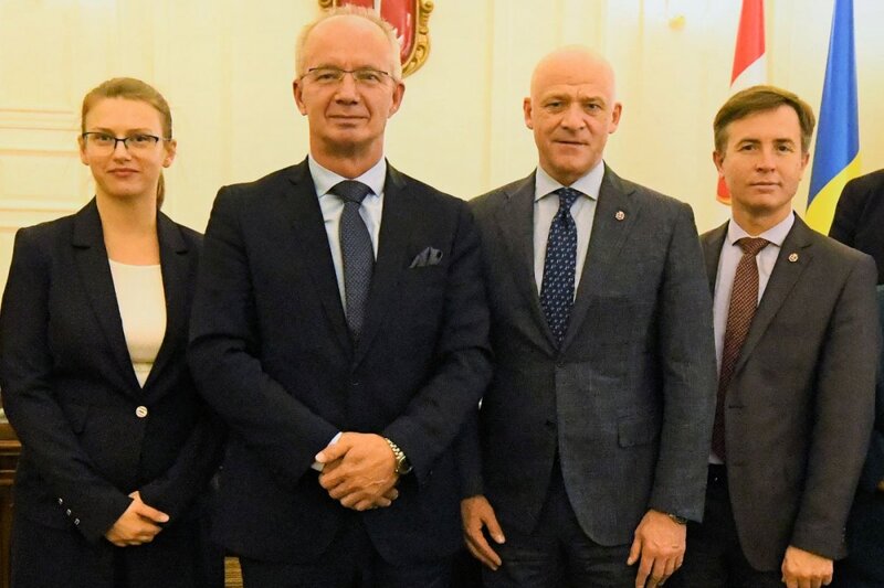 Office of Search and Identification leadership visiting Odessa