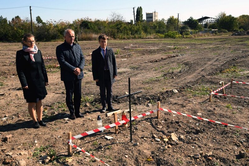 Office of Search and Identification leadership visiting Odessa