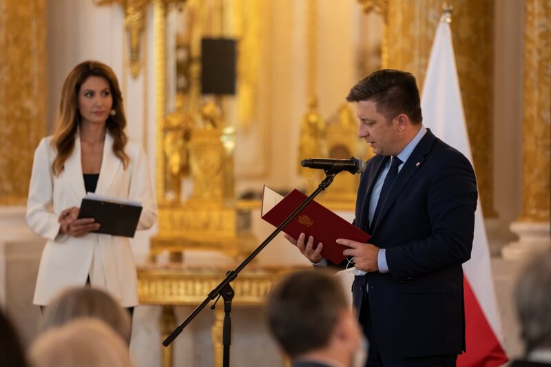 The ceremony of awarding the "Semper Fidelis" Prize. Photo: Mikołaj Bujak (IPN)
