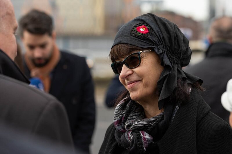 The naming of a Cracow roundabout after Janusz Kurtyka, Cracow 12 October 2021; Photo: Mikołaj Bujak IPN