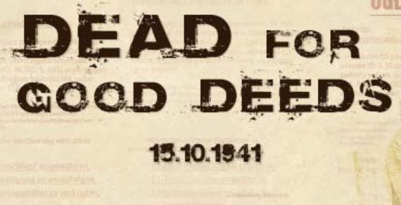 The execution of Michał Kruk of Przemyśl in German-occupied Poland - 6 September 1943