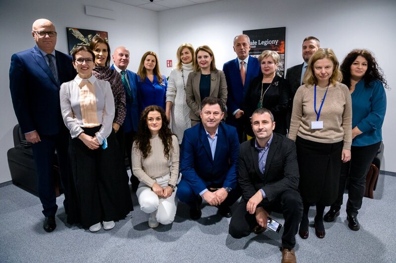 Albanian delegation's study visit at the IPN, 12-14 October 2021, photographs by Sławek Kasper (IPN)