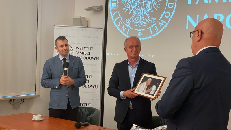 Albanian delegation's study visit at the IPN, 12-14 October 2021, photographs by Sławek Kasper (IPN)