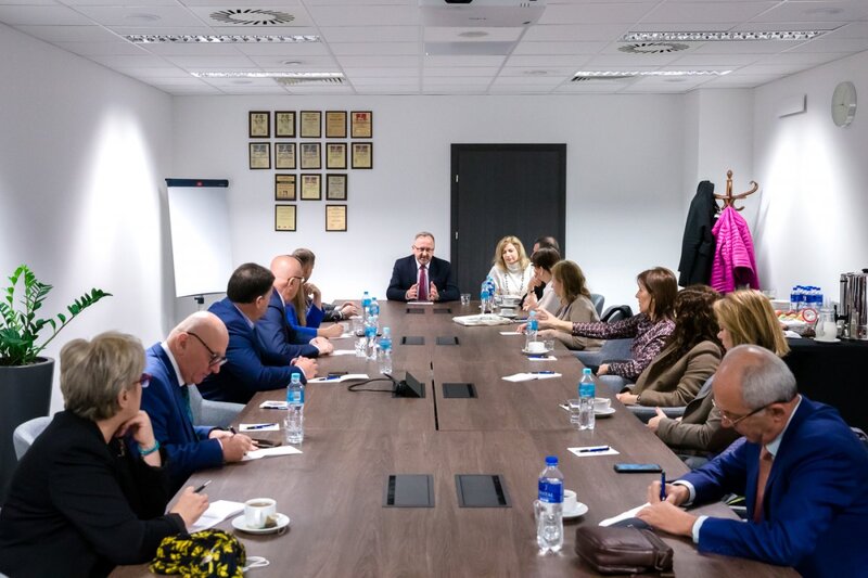 Albanian delegation's study visit at the IPN, 12-14 October 2021, photographs by Sławek Kasper (IPN)