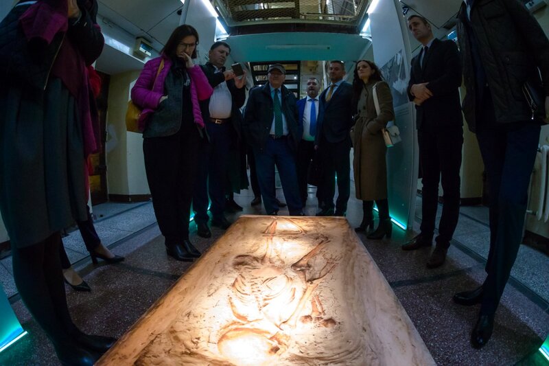 Albanian delegation's study visit at the IPN, 12-14 October 2021, photographs by Sławek Kasper (IPN)