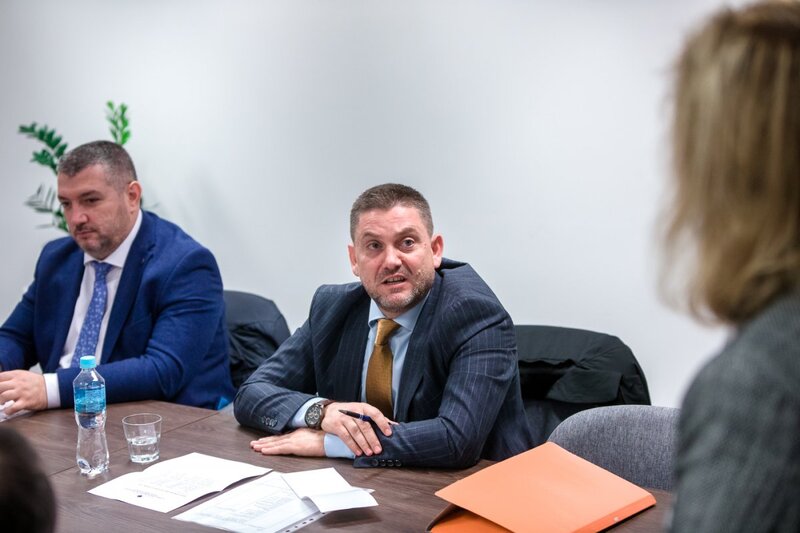 Albanian delegation's study visit at the IPN, 12-14 October 2021, photographs by Sławek Kasper (IPN)