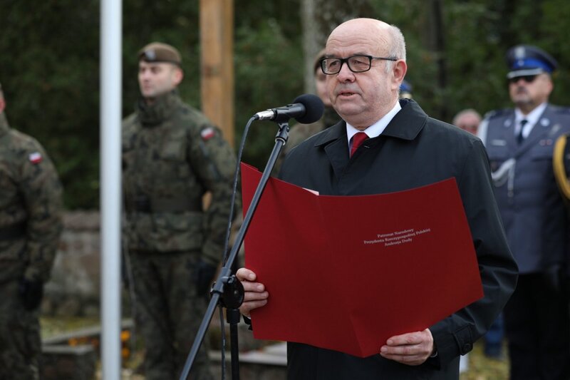 Commemoration of National Military Union soldiers in Pawłowo Kościelne; photographs by Mikołaj Bujak (IPN)