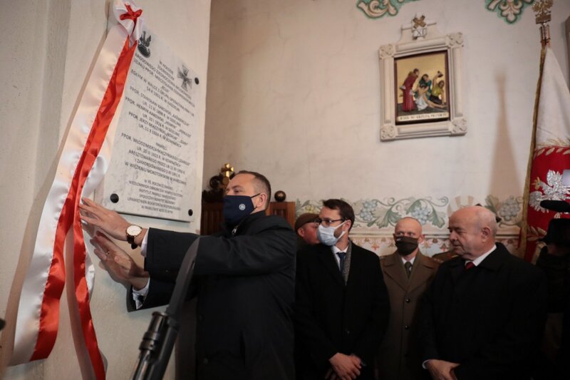 Commemoration of National Military Union soldiers in Pawłowo Kościelne; photographs by Mikołaj Bujak (IPN)