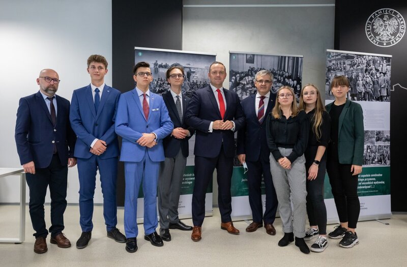 Opening of the exhibition "The Year 1921 in Upper Silesia" in Katowice on 20 October 2021; photo: M. Bujak