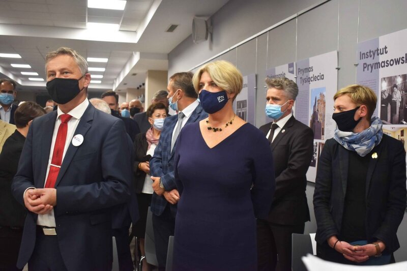 The ceremony of awarding Crosses of Freedom and Solidarity, Kielce, 21 October 2021