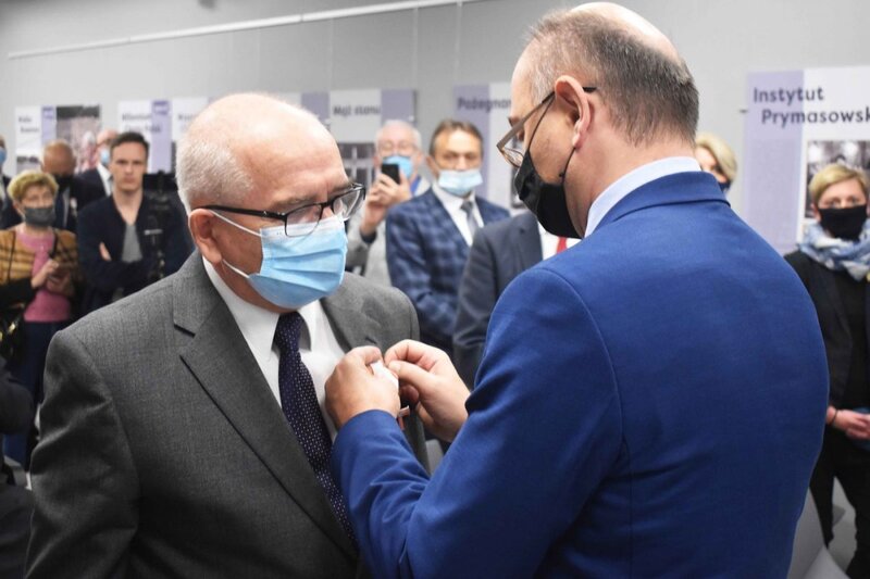 The ceremony of awarding Crosses of Freedom and Solidarity, Kielce, 21 October 2021