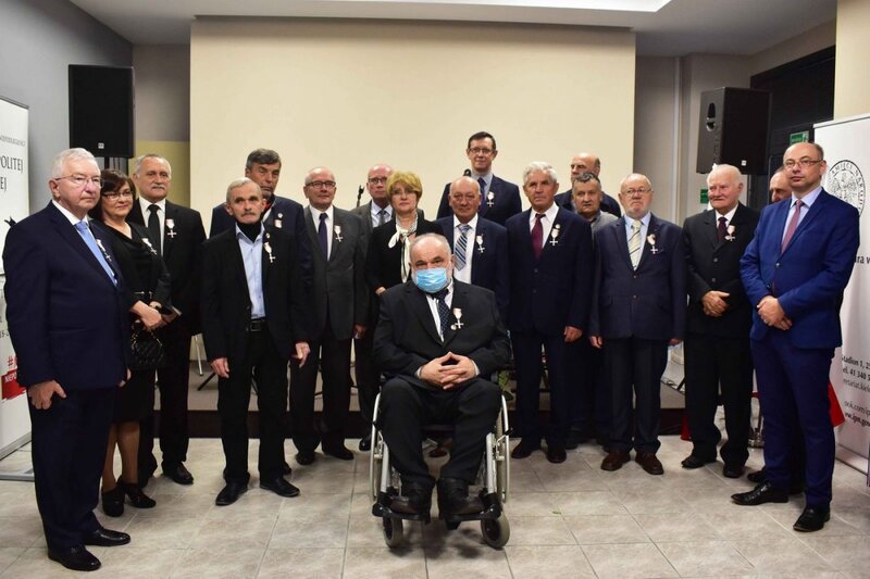 The ceremony of presenting Crosses of Freedom and Solidarity – Kielce, 21 October 2021