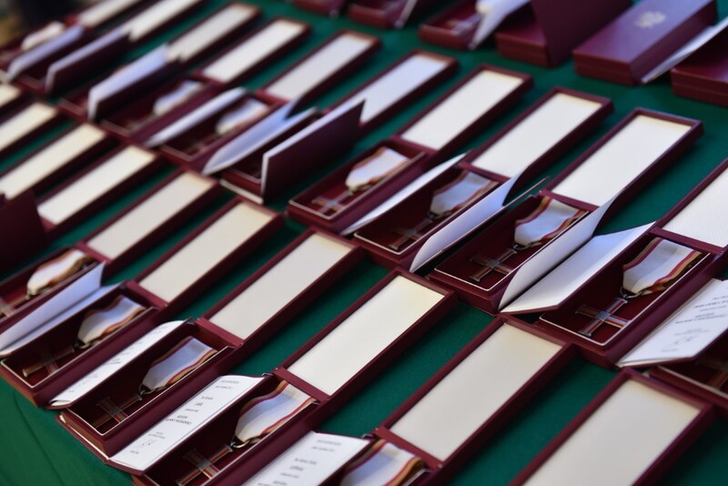 The ceremony of presenting Crosses of Freedom and Solidarity, Cracow, 22 October 2021; photo: Żaneta Wierzgacz