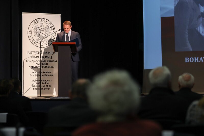 The visit of the IPN President Karol Nawrocki in Radom, 26 October 2021; photo: M. Bujak