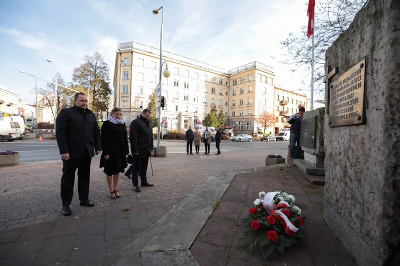The visit of the IPN President Karol Nawrocki in Radom, 26 October 2021; photo: M. Bujak