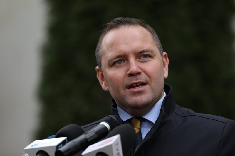 The visit of the IPN President Karol Nawrocki in Radom, 26 October 2021; photo: M. Bujak