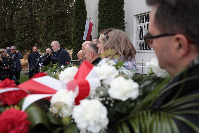 The visit of the IPN President Karol Nawrocki in Radom, 26 October 2021; photo: M. Bujak
