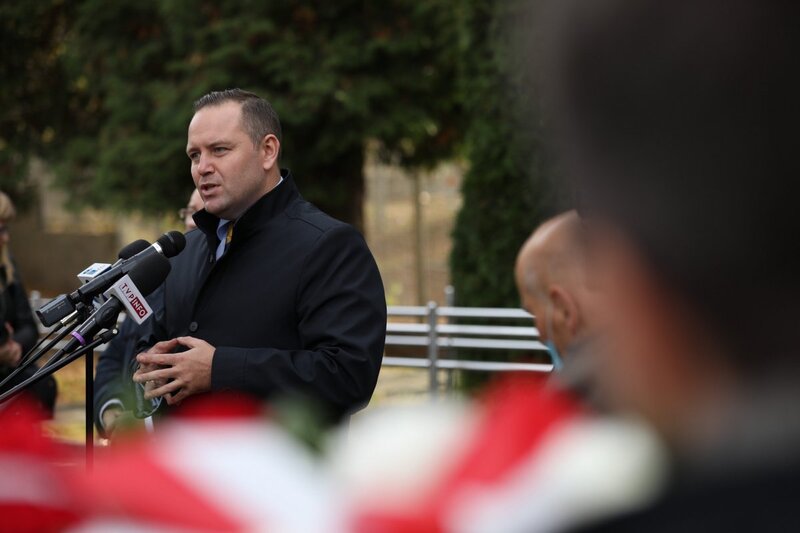 The visit of the IPN President Karol Nawrocki in Radom, 26 October 2021; photo: M. Bujak